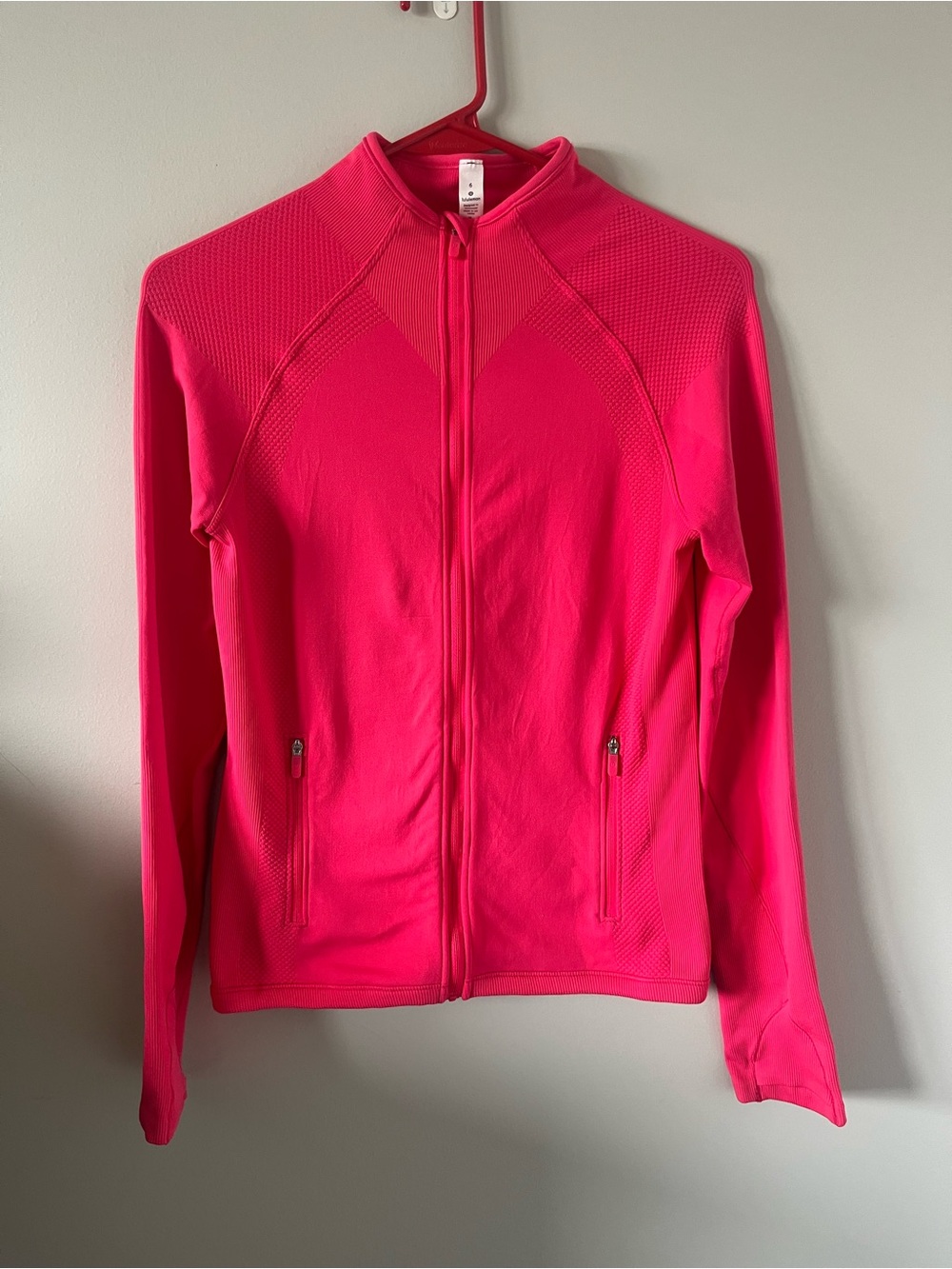 Lululemon For The Chill Of It Jacket size 6 in Heartthrob